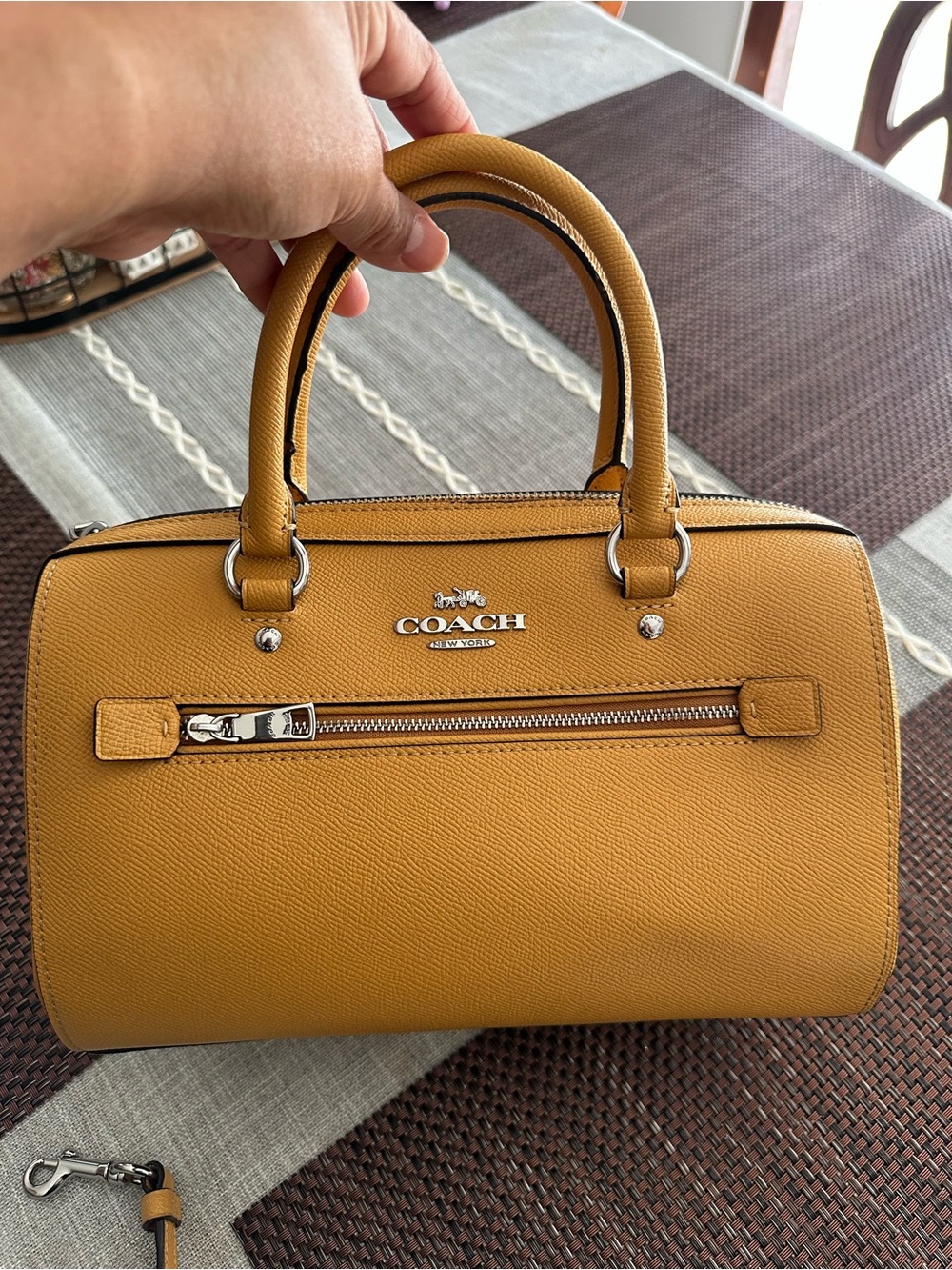 SOLD SOLD 
Coach Rowan Satchel - Picture 4 of 16